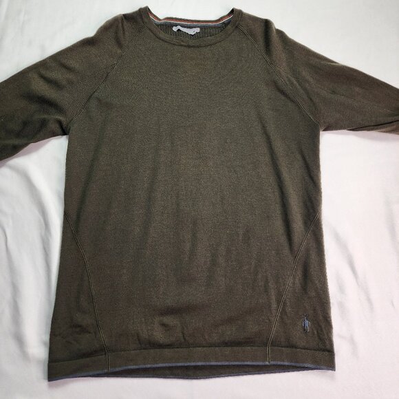 Smart Wool Green Pullover Sweater (L) - Picture 4 of 8